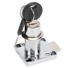 3pcs Universal Drawer Lock Zinc Alloy Cam Lock Security Cabinet Lock  Office