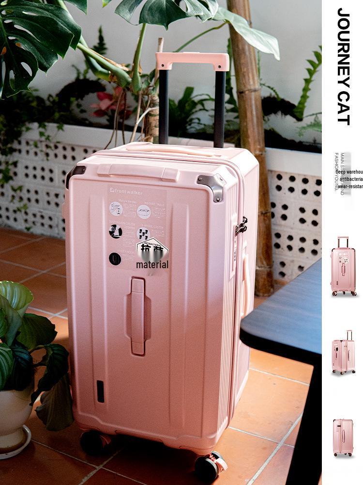 Large Capacity Five-Wheel Travel Suitcase with Brake and Combination Lock
