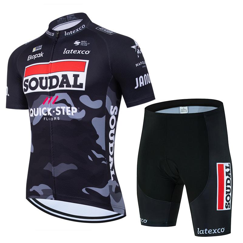 

2026 Summer Breathable Cycling Suit Set Step Cycling Jersey Sets MTB Bike Clothing Short Sleeves Cycling Bicycle Clothes Ropa Ciclismo Hombre Maillot Asian size-S