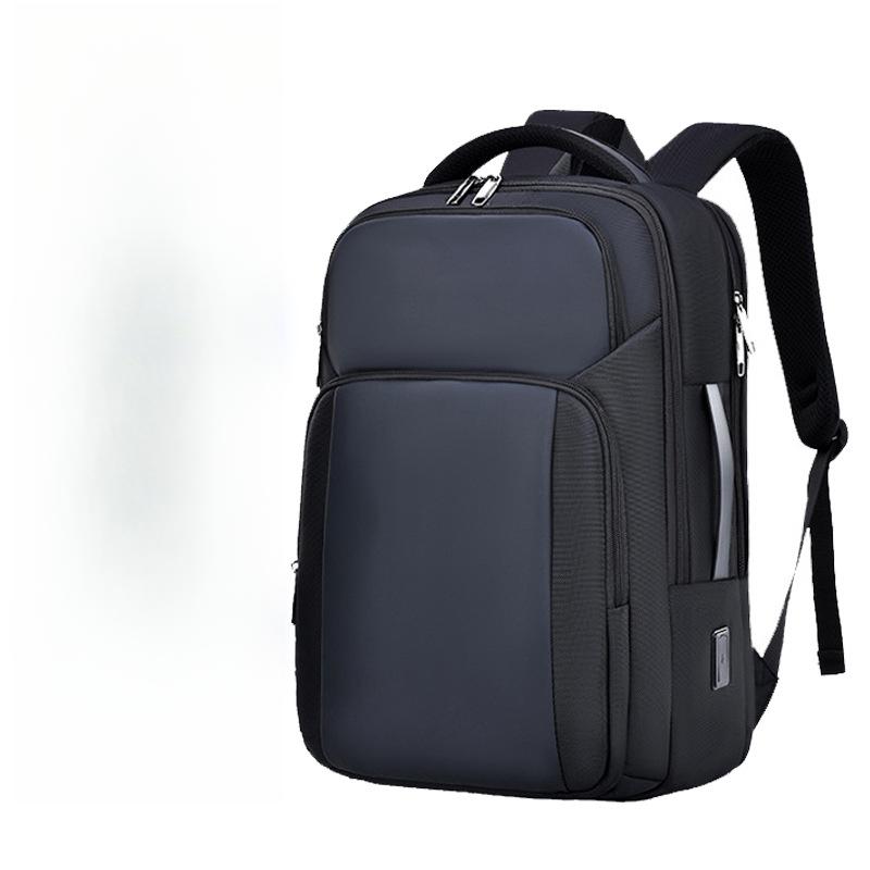 

Рюкзак для ноутбука большой вместимости, многофункциональный, перезаряжаемый, деловой, повседневный, для поездок на работу, для мужчин и женщин, на плечи, брызгозащитный