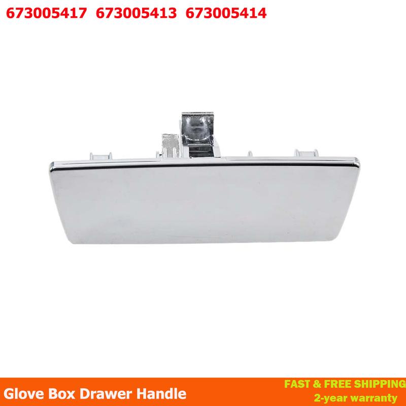 673005417 Glove Box Drawer Handle For Maserati Quattroporte 2013- Ghibli 2014- 673005414 673005413 Chrome Metal