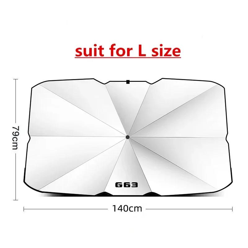 Car Insulated Windshield Sunshade for Mercedes Benz G63 G350d G500 GLA GLA43 GLB GLC GLC43 GLE GLK GLE GLS 63 Car Sunshade