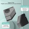 4PCS Anti Vibration Pads for Washing Machine Shockproof Noise Canceling Universal Washer Dryer Stabilizer Support Feet To Stop Moving Walking