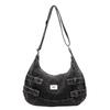 Denim Shoulder Bag Large Capacity Women's Crossbody Bag Commuter Tote Bag Mother Bag