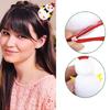 Cartoon Easter Chick Hair Accessory Plush Hair Decoration Hair Clip Party Hairpieces Stylish Hairpin For Daily Wear