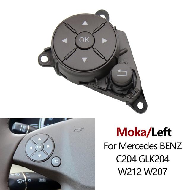 Car Steering Wheel Switch Control Button with Circuit Board Assembly For Mercedes Benz C GLK E Class W204 X204 W212 W207