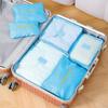 Six-Piece Waterproof Oxford Travel Storage Bags for Business Trips & Suitcases