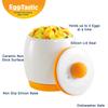 Microwave Egg Poacher Ceramic Microwave Egg Cooker for Fast Fluffy  Flavor ful Eggs Kitchen Cooking Gadgets