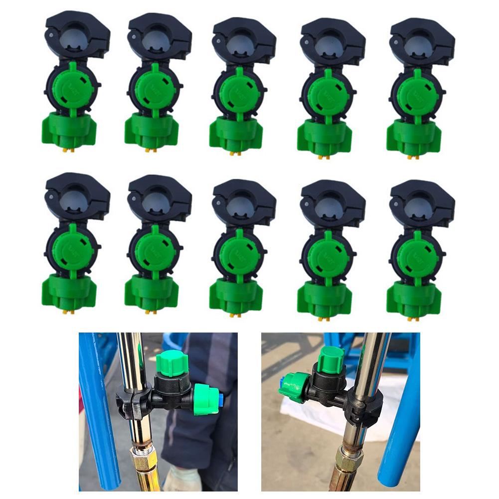 10Pcs Tractor-mounted Agricultural Sprayer Nozzles High-efficiency Irrigation For Sprayer And Tractor Garden Tool Accessories