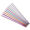11pcs Multicolor Aluminum Crochet Hooks Easily Identify Crochet Hooks Stitch Markers Gift for Friends Family Members