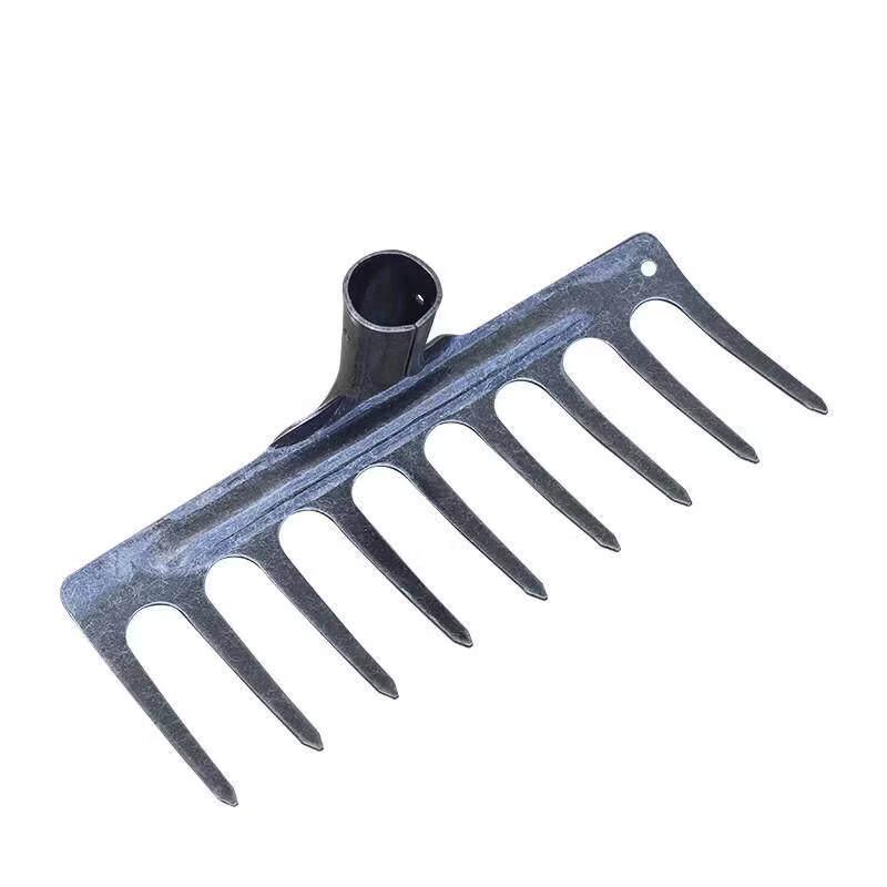 9-Tooth Manganese Steel Garden Rake