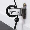 Gym Cable Pulley Wheel Wall Mounted Fixed Pulley Heavy Duty Swivels Mute Pulley