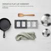 1Pcs Expandable Stainless Steel Pot Lid Organizer Rack Pan Lid Holder Kitchen Cookware Organizer For Lids Plates Cutting Board