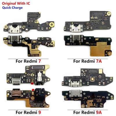 For Xiaomi Redmi 5 6 6A 7 7A 8A 8 9 9A 9C USB Charging Port Socket Board Flex Cable Connector Parts Microphone