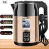 Durable Thickened Stainless Steel Electric Kettle, Large Capacity, Fast Boiling, Automatic Power-Off, Constant Temperature Control.
