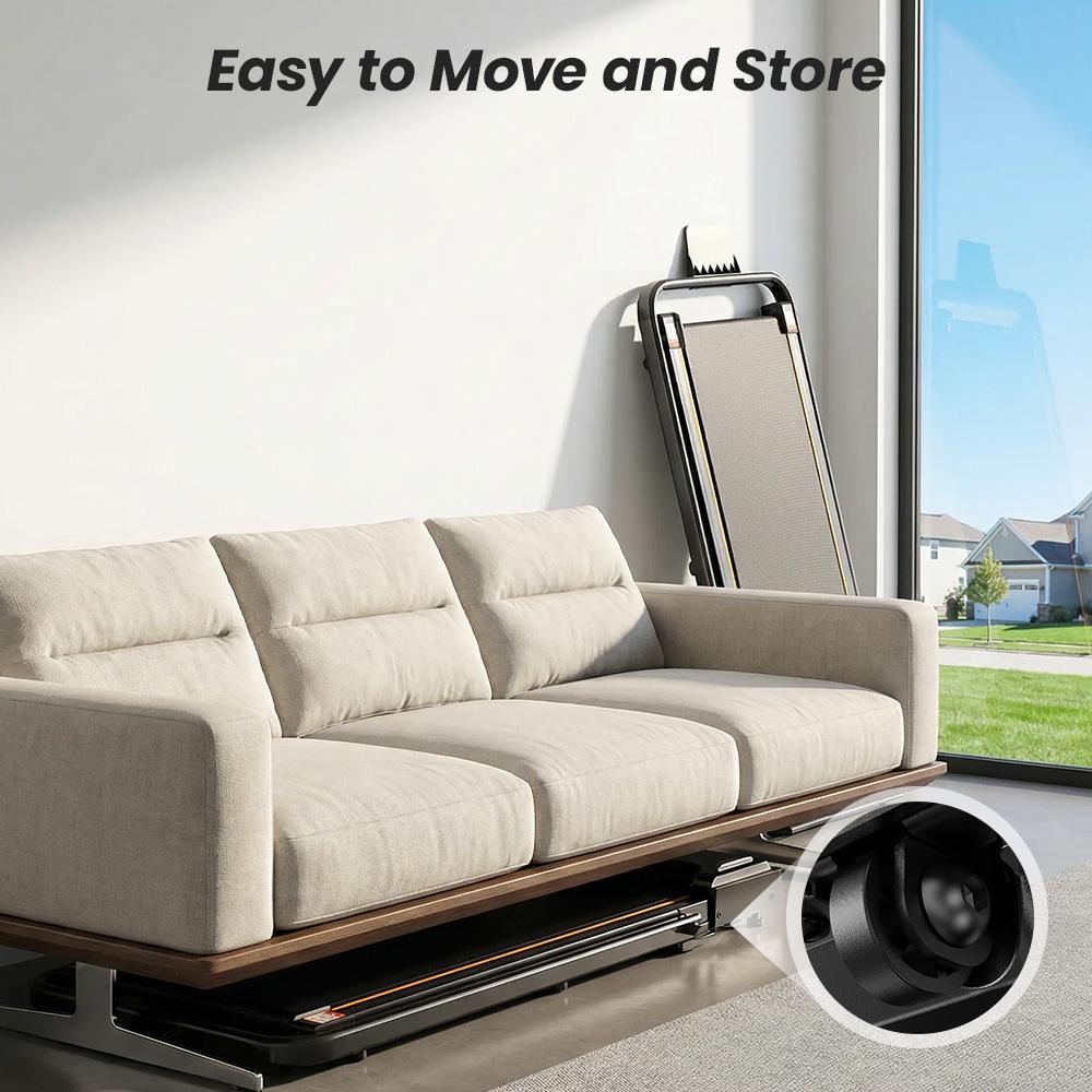 Formill FT41 Brushless Motor Walking Pad Incline Treadmill with Handle Bar 1–10KM/H Speed LED Display Remote Control Compact Home Office Treadmill