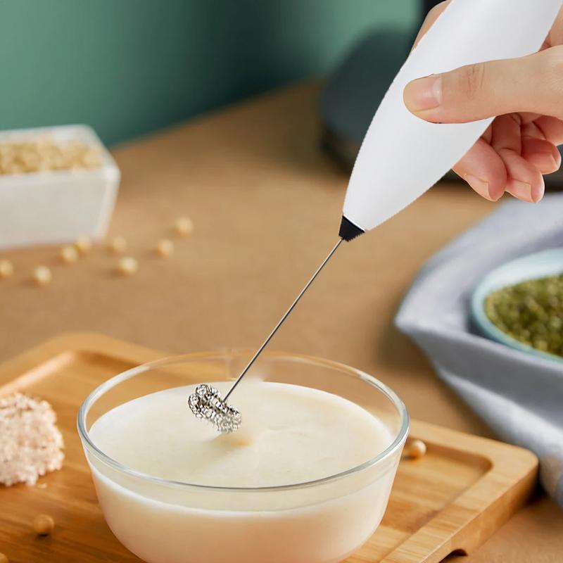 Milk Frother Handheld Foam Maker Handheld Powerful Egg Whisk Drink Mixer For Coffee Cappuccino Latte Matcha Hot Chocolate