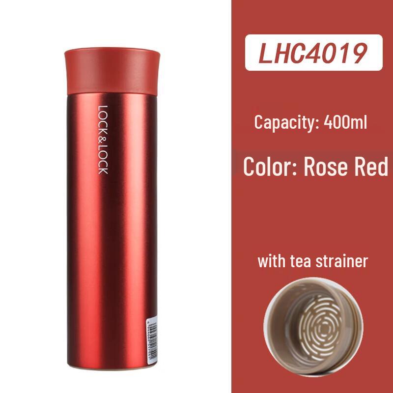 LOCK&LOCK 400ML Insulated Stainless Steel Mug