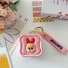 Creative Three-dimensional Cartoon Coin Bag Cute Silicone Small Square Bag Mini Keychain Student Backpack Pendant Bag Gift