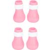 4pcs AntiScratch Cat Foot Covers   Silicone Pet AntiOff Claw Shoes Boots Cover(Mint Green )