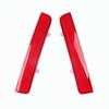 for Range Rover LR2 Rear Bumper Reflector Lights Pair Red Marker Lens Tail Fog Lamp Replacement Driving Safety