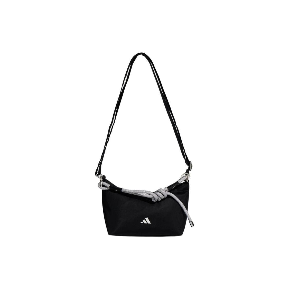 Adidas Nylon Shoulder Bag Womens Black One Size