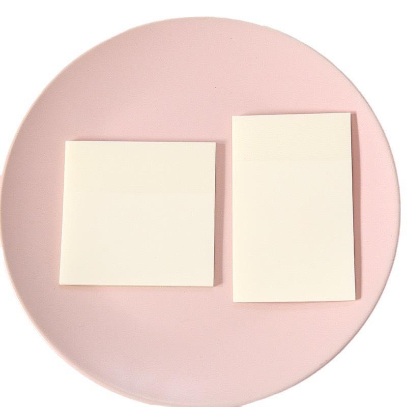 Kawai StationeryTransparent Sticky Note Can Be Peeled Off N Times Simple Paper Ins Student Sticker Strip Office School Supplies