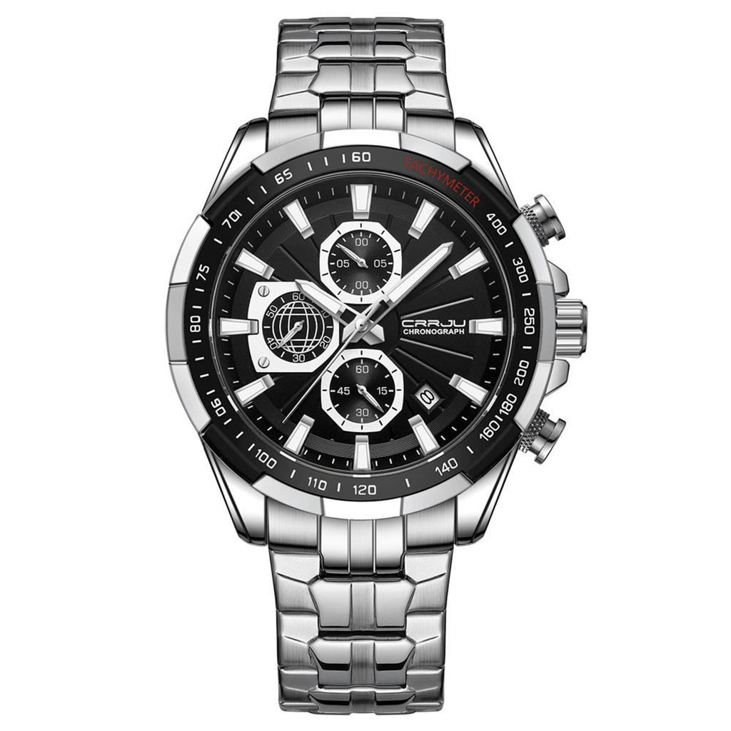 Men's Waterproof Luminous Running Alarm Clock Watch