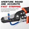 10 In 1 Stripping Crimping Pliers Wire Stripper Multi Functional Ring Crimpper Electrician Peeling Network Cable Stripper Tools
