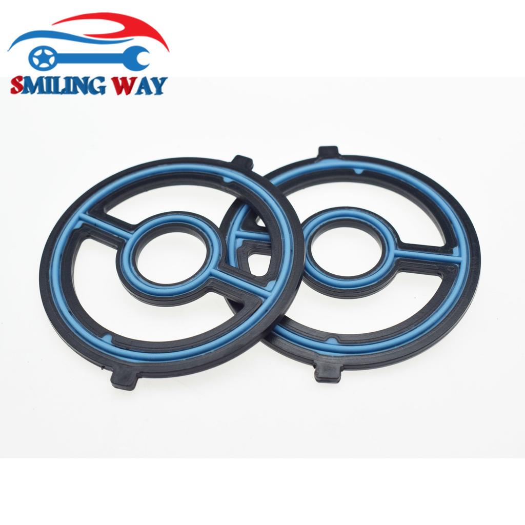 1/2/10 Pcs Oil Cooler Gasket Seal For Mazda 3 5 6 B2300 & Ford Tribute MX-5 Miata CX-7 2.0L 2.3L 2.5L Mercury Mariner LF6W14700