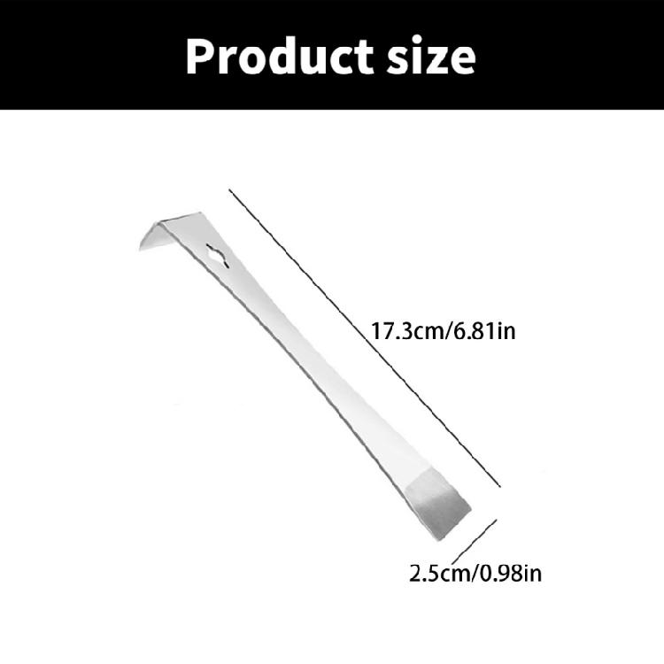 2Pcs Hives Scraper Tools Accessories Beekeeper Hives Scraper Practical Steel Beekeeping Accessories