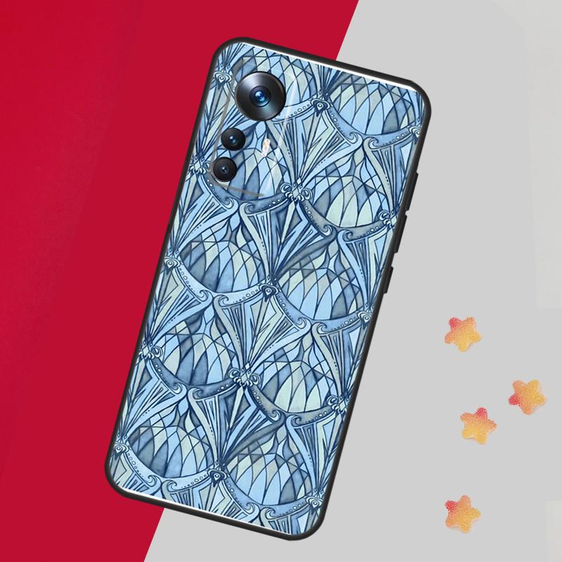 Gedämpfte Marokkanische Mosaikfliesen Für POCO F5 X3 X5 Pro F3 F4 M5s X4 GT Hülle Für Xiaomi 13 14 Pro 11T 12T 13T Pro 12 Lite 12X