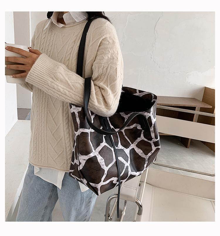 zebra leather bolsa