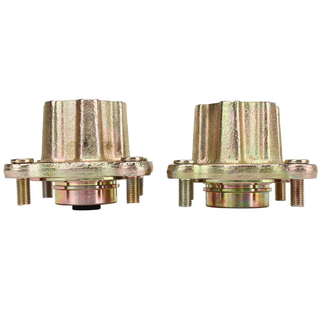 2PCS Plated Hub Flange Seat Live Axle Flange for 150CC Four Wheeled Off Road Vehicle ATV Kart DIY Modification
