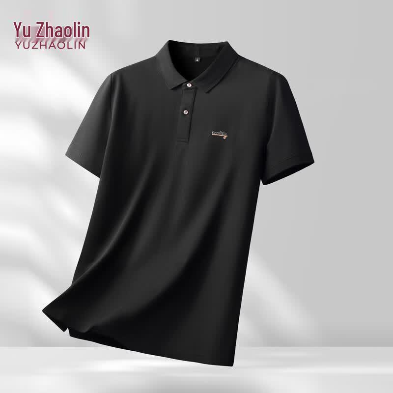 Yuzhaolin Men s Plus Size Mercerized Cotton Polo Shirt 3XL