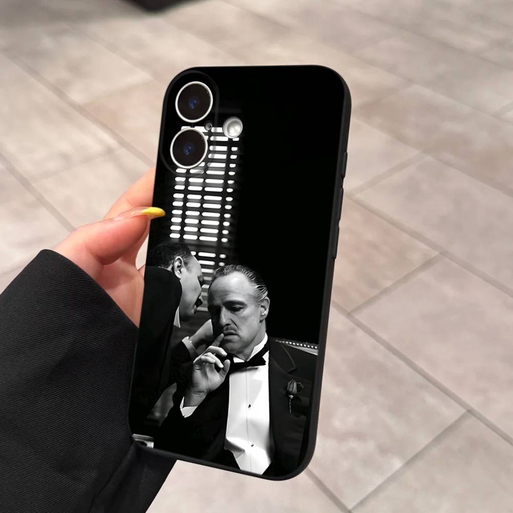 United States TV The Godfather For Iphone 17 16 15 11 13 14 Pro Max Plus 12 Mini Black Shell Cover Phone Case