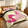 Pinkie Pie Pattern Bedding Home Decoration Birthday Gift ( 1 duvet cover + 2 pillowcase, without core),fan merchandise.