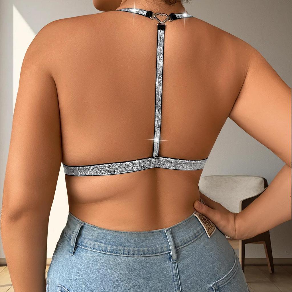 Sexy Lace Plus Size Push-Up Bra - Breathable, Beautiful Back Design for Big Busts 2026.