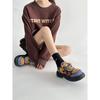 Niche Design Color Matching Cute Board Shoes Versatile Casual Single Shoes Spring and Autumn New Trend Big Head Shoes Women