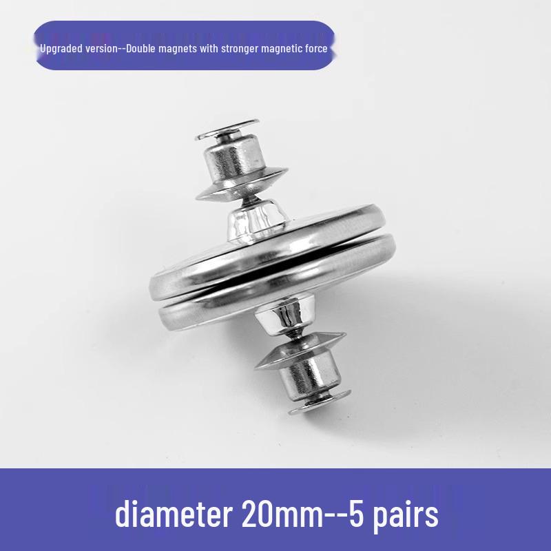 Magnetic Lightproof Curtain Buckle - Blackout Clip for Door & Bed Curtains