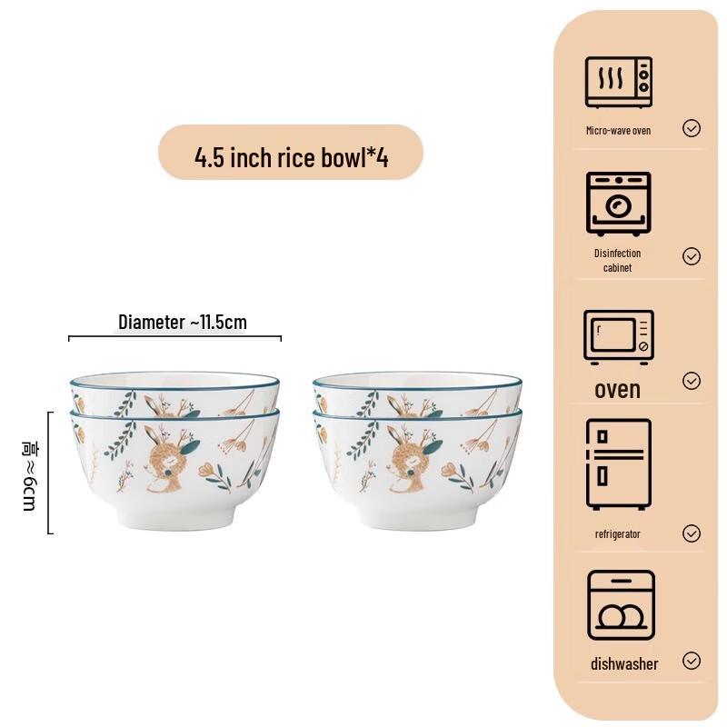 Nordic & Japanese Style Ceramic Dinnerware Collection