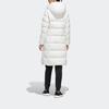 Adidas Parka Longue en Duvet pour Femme Chaude Extérieure Mi-Longue Sport à Capuche Veste en Duvet Hiver Veste Femme Blanc Éclatant EH3986