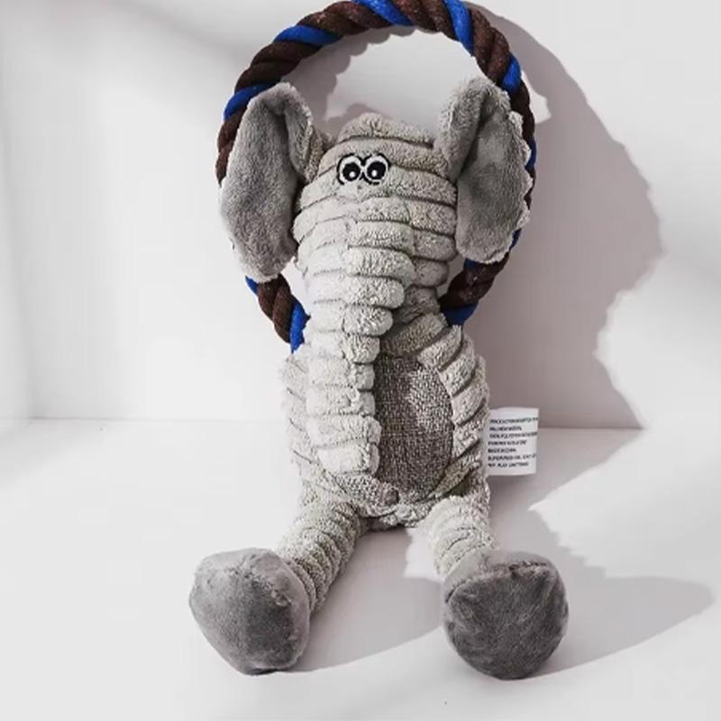 1Pcs Hund Plüsch Spielzeug Pet Quietschende Tier Spielzeug Saubere Zähne Kauen Spielzeug Pet Liefert Interaktive Spielzeug