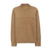 Semi-turtleneck bottoming shirt for women's autumn and winter, new winter thickened sweater, short knitted sweater