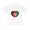 Heart Flag of Afghanistan - T Shirt