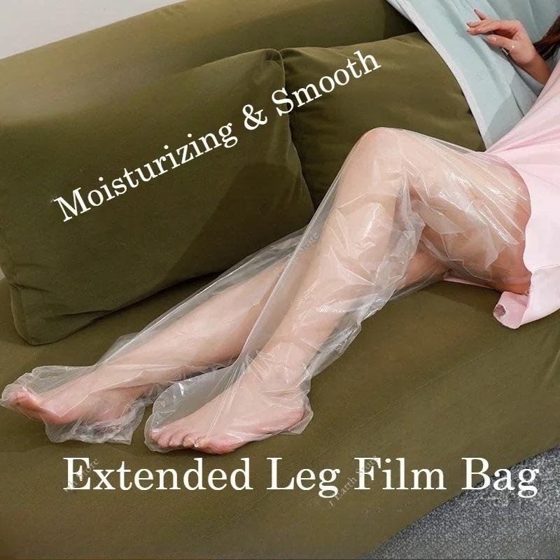 Bolsas para Tratamientos de Manos o Pies-5/10/20 Pares Película Hidratante Transparente Engrosada para Salones de Belleza Bolsas para Calcetines y Guantes