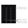 6 Designs French Manicure Strips Nail Art Stickers,Self-Adhesive Nail Tips Guides for DIY Nail Decoration Stencil Tools