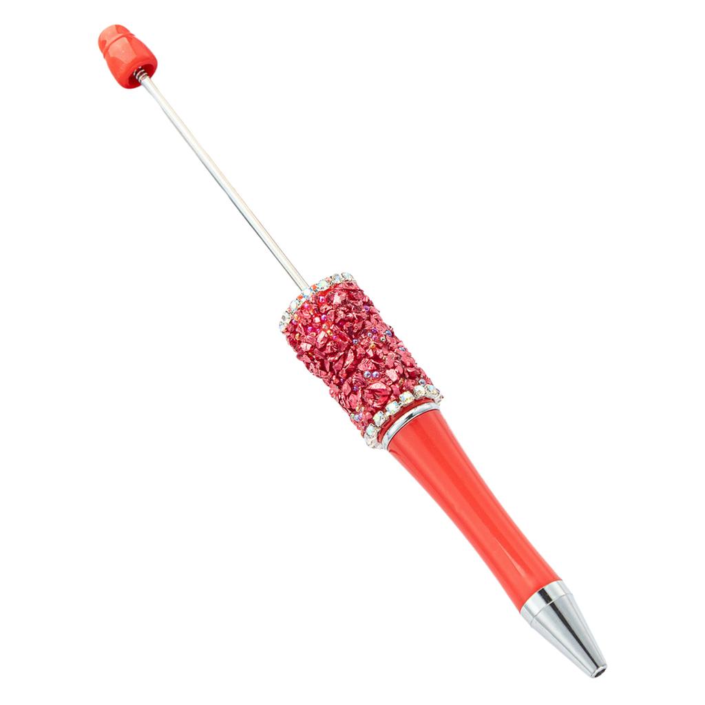 Beadable Ballpoint Pen Rhinestone Ballpoint Pen Funny Writing Pen for Boy Girl Kid Class Reward Birthday Party Favor