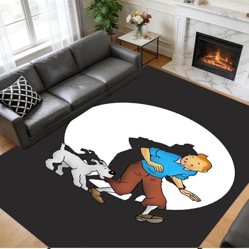 Crystal Velvet Rug Soft Non Slip Indoor Floor Mat Home DecorTintin