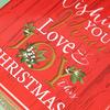 WTEMPO Square Printed Empty Metal Box Christmas Party Favors Christmas Gift Packaging Box Wedding Decorations